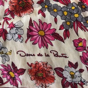 Vintage 1970’s Oscar de la Renta silk scarf